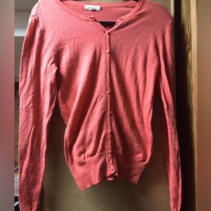 Polka Dot Cardigan Sweater